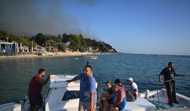 Požar na Halkidikiju