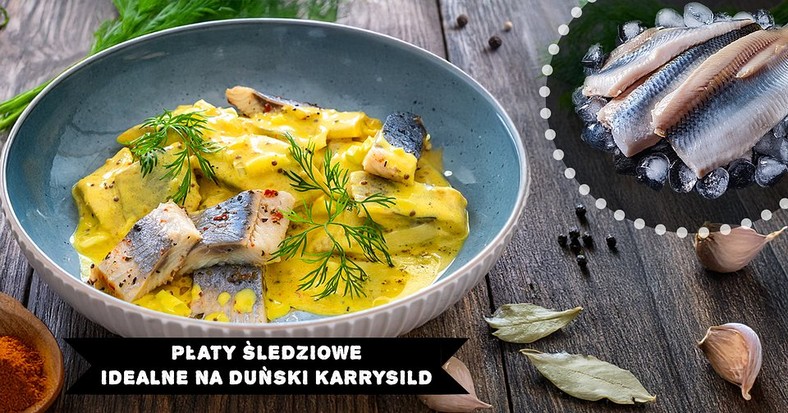 Karrysild, czyli śledzie w sosie curry