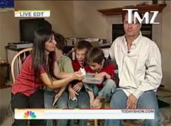 Chłopiec z balonu zwymiotował w telewizji