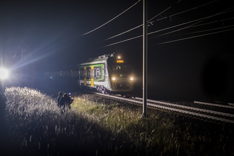 Pociąg Newag bije rekord prędkości