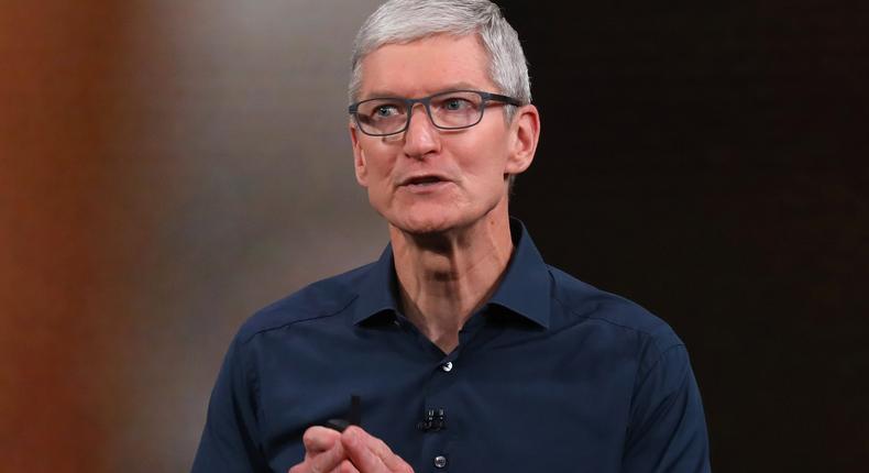 Apple CEO Tim Cook.
