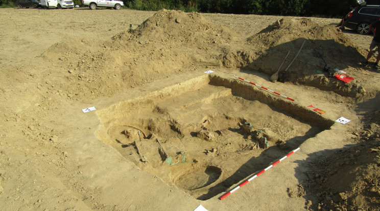 Különleges leleteket találtak Baranyában /Fotó: JPM