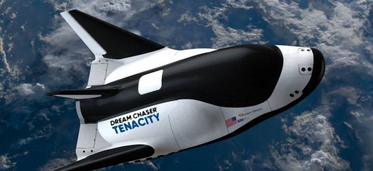 Tenacity to nowy wahadłowiec z serii Dream Chaser. Pierwszy lot w 2021 roku