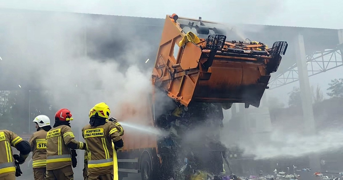 Ćwiczenia strażaków przerodziły się w prawdziwą akcję. "Nie było tego w scenariuszu"
