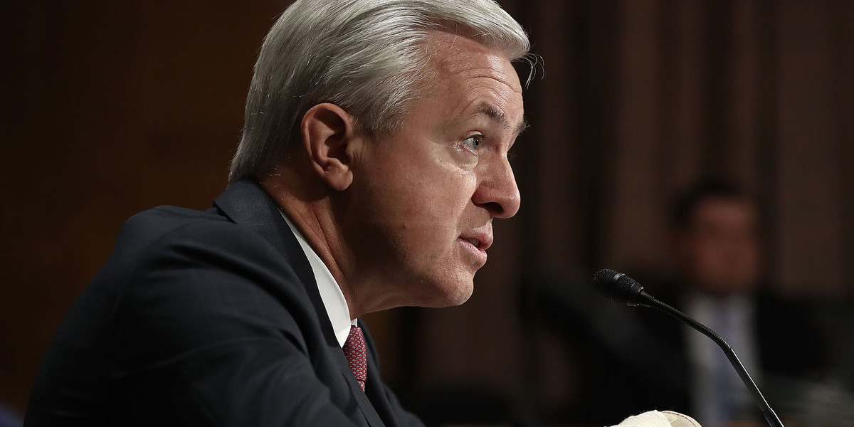 Wells Fargo CEO John Stumpf is back on Capitol Hill to get grilled by Congress