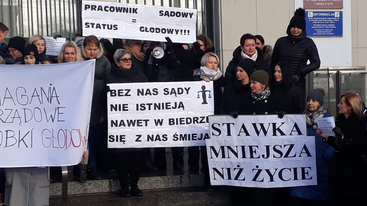 Czeka nas sądowy paraliż? Ruszył protest pracowników wymiaru sprawiedliwości