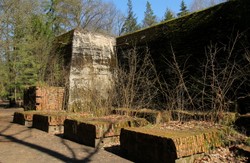 Tyle zostało z tajnej kwatery Hitlera. Właśnie wszedł tam komornik