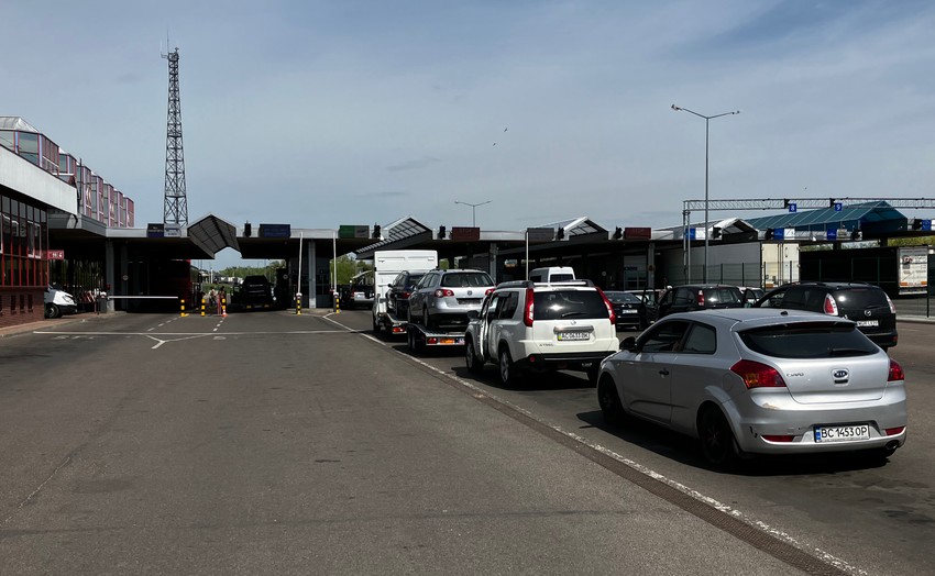 Granični prelaz u Lublinskoj oblasti, pravac ka Ukrajini