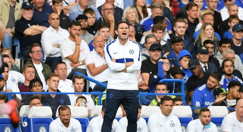 Slow start: Frank Lampard has not won any of his first three games in charge of Chelsea