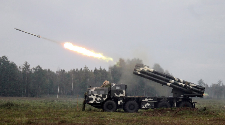 Orosz-fehérorosz hadgyakorlat / Fotó: MTI