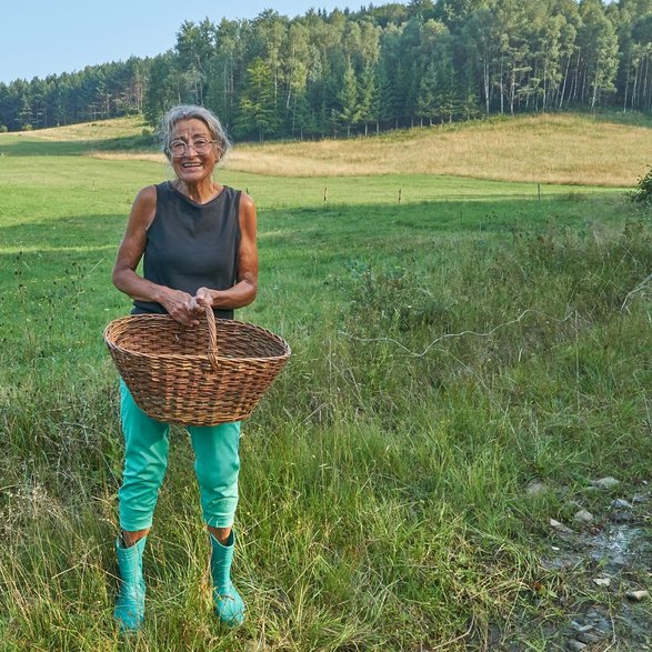 Irena Wielocha w obiektywie swojego męża