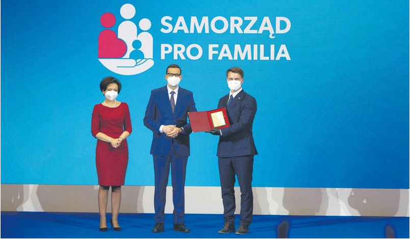 Wręczenie nagród w pierwszej edycji konkursu Samorząd PRO FAMILIA