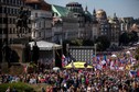 Antyrządowe protesty w Czechach. Tłumy demonstrantów