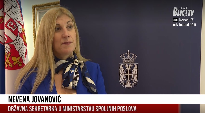 Nevena Jovanović, Državna sekretarka u MSP