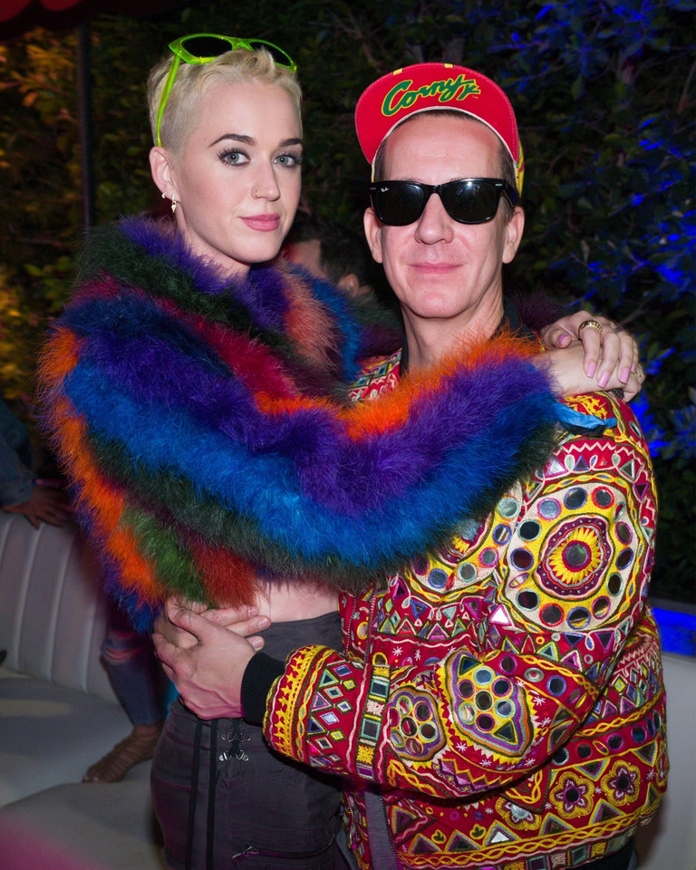 Katy Perry i Jeremy Scott na festiwalu Coachella 2017