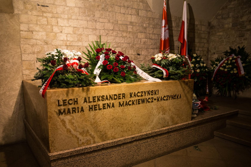 Grób Lecha i Marii Kaczyńskich