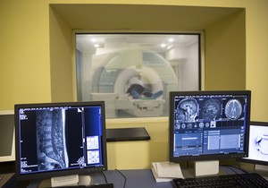 Magnetni skener - ilustracija