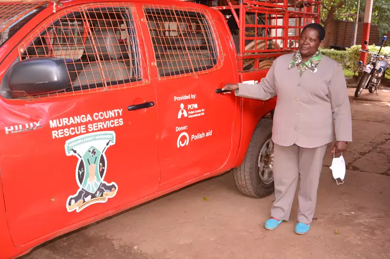 Bilha Muchiri - Szefowa Straży Pożarnej w Hrabstwie Muranga - Kenia / fot. dzięki uprzejmości rozmówczyni