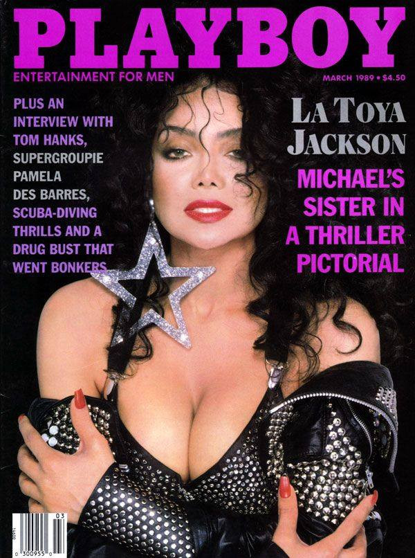 La Toya Jackson na okładce "Playboya"