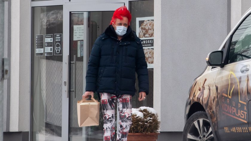 Świeżo upieczony tata Michał Wiśniewski na zakupach. Najpierw obowiązki, a później przyjemności 