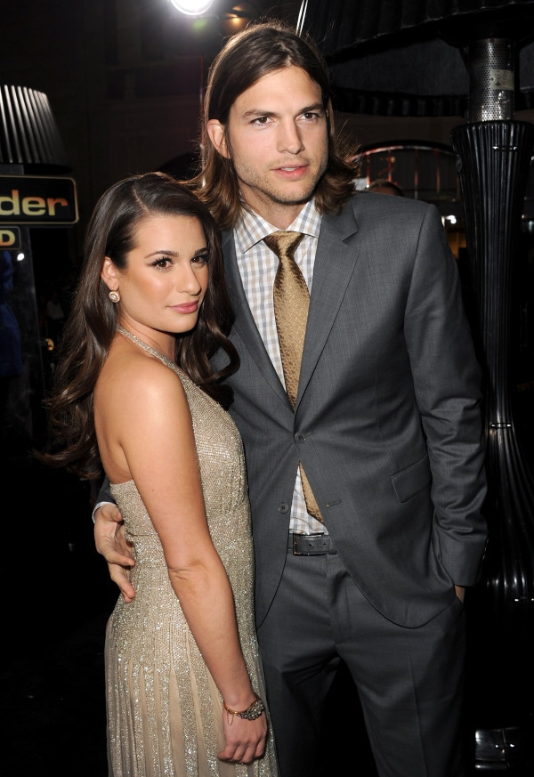 Ashton Kutcher i Lea Michele