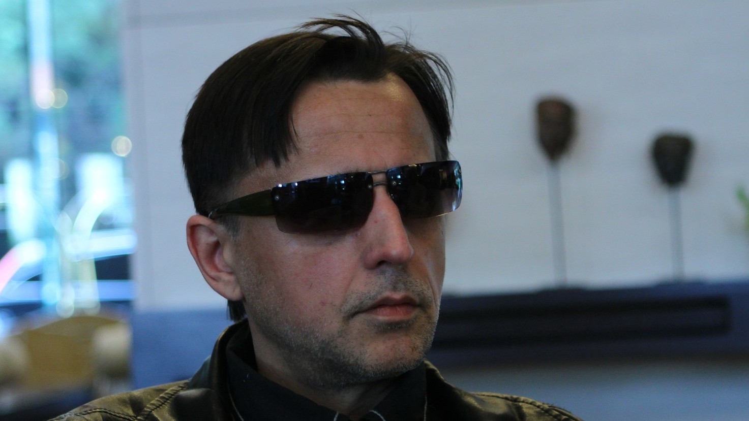 Slovenský spevák Robo Grigorov. 