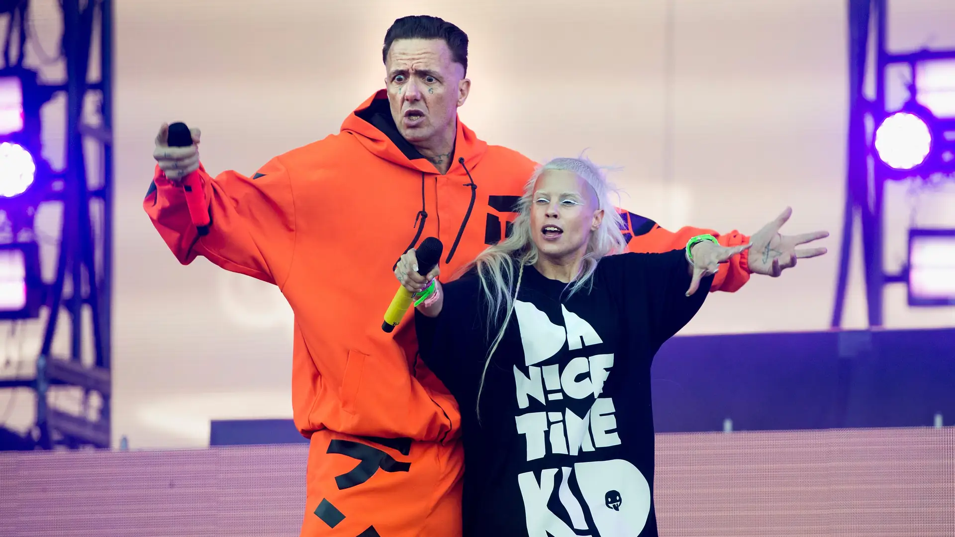 Yolandi i Ninja z Die Antwoord odpierają zarzuty syna o molestowanie seksualne 