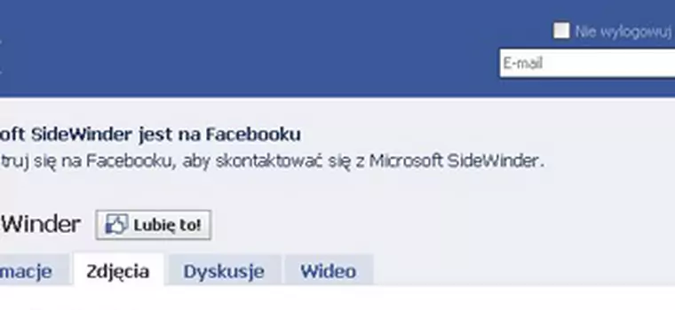 SideWinder na Facebooku