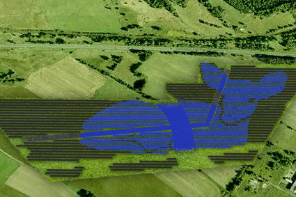 W Polsce powstaje farma solarna w kształcie... jelonka