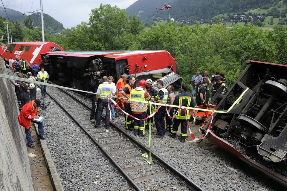 SWITZERLAND TRAIN CRASH