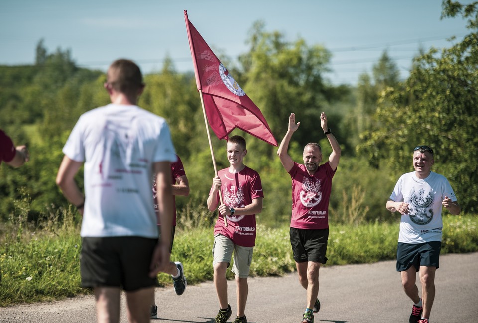 Sztafeta WOT na 100-lecie odzyskania niepodległości