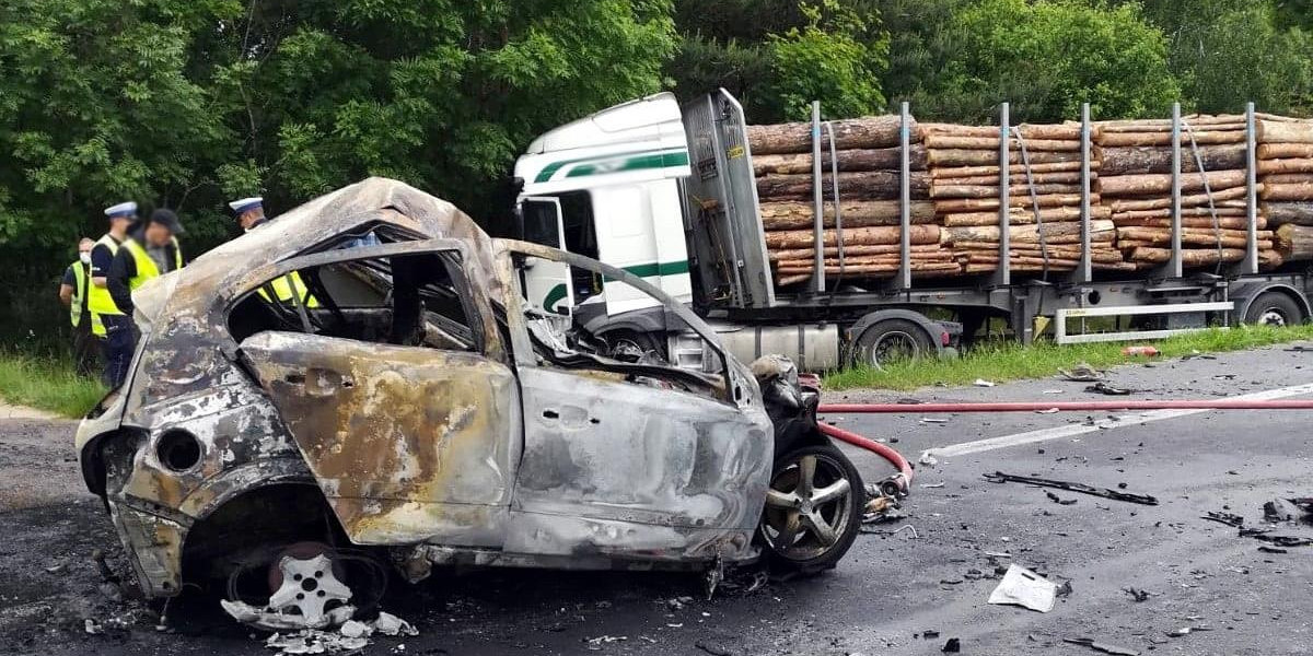 Tragiczny wypadek w pobliżu Mławy