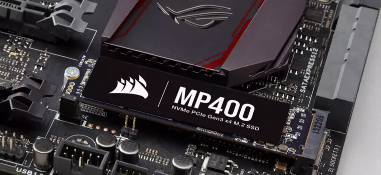 Corsair MP400 zaprezentowany. Nowe nośniki SSD o pojemności do 8 TB