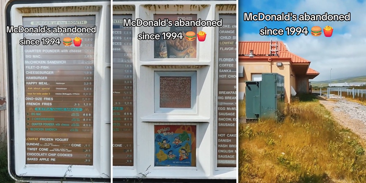 Opuszczona restauracja McDonald’s na Alasce rzuca światło na to, jak bardzo zmieniły się ceny w ciągu ostatnich trzech dekad