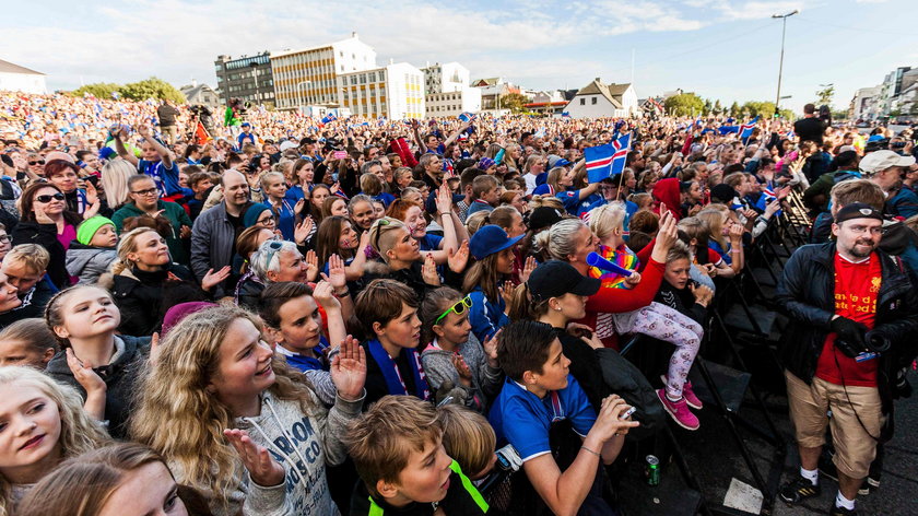 Islandia wróciła z Euro 2016. Królewskie powitanie bohaterów ZDJĘCIA