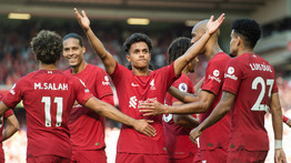 Történelmi PL-győzelem: a Liverpool kilencig meg sem állt