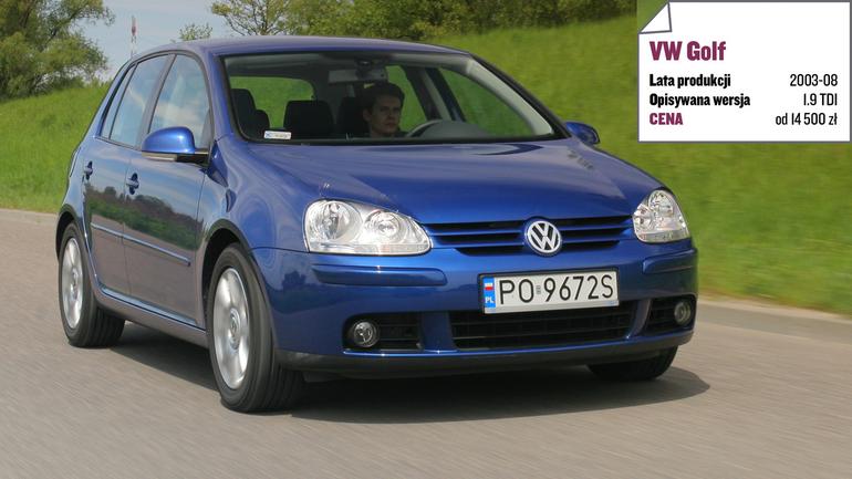 Używany Volkswagen Golf V z silnikiem 1.9 TDI? Czemu nie