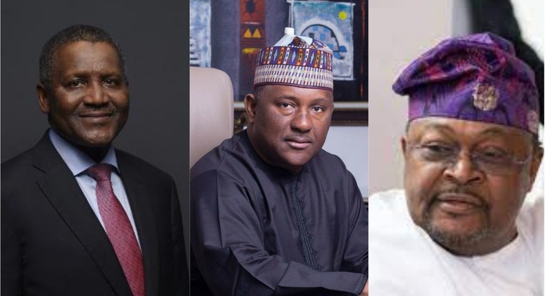 Dangote, Rabiu, and Adenuga