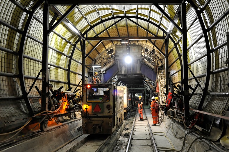 Budowa tunelu Gotthard Base Tunnel w Szwajcarii