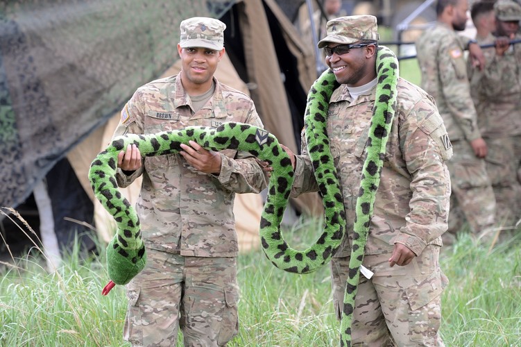Ćwiczenia Anakonda-16 są najważniejszym przedsięwzięciem szkoleniowym SZ RP w 2016 roku i prowadzone będą od 7 do 17 bm. Na terenie poligonu Drawsko Pomorskie odbywają się wspólne przygotowania polskich i amerykańskich żołnierzy.

<br><br> (mb/mr) PAP/Marcin Bielecki