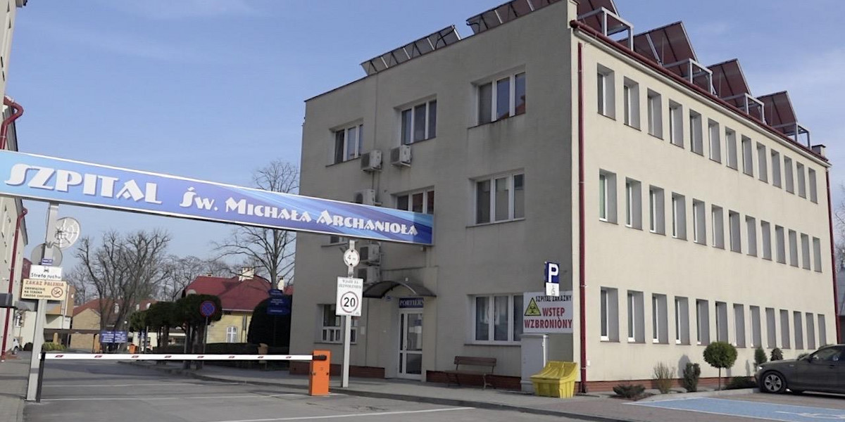 Szpital w Łańcucie. Tu trafia większość pacjentów, zarażonych koronawirusem