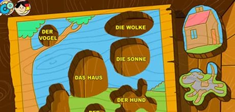 Screen z gry "Bolek i Lolek: Język niemiecki dla najmłodszych"
