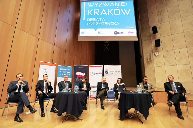 Debata prezydencka w Auditorium Maximum w Krakowie