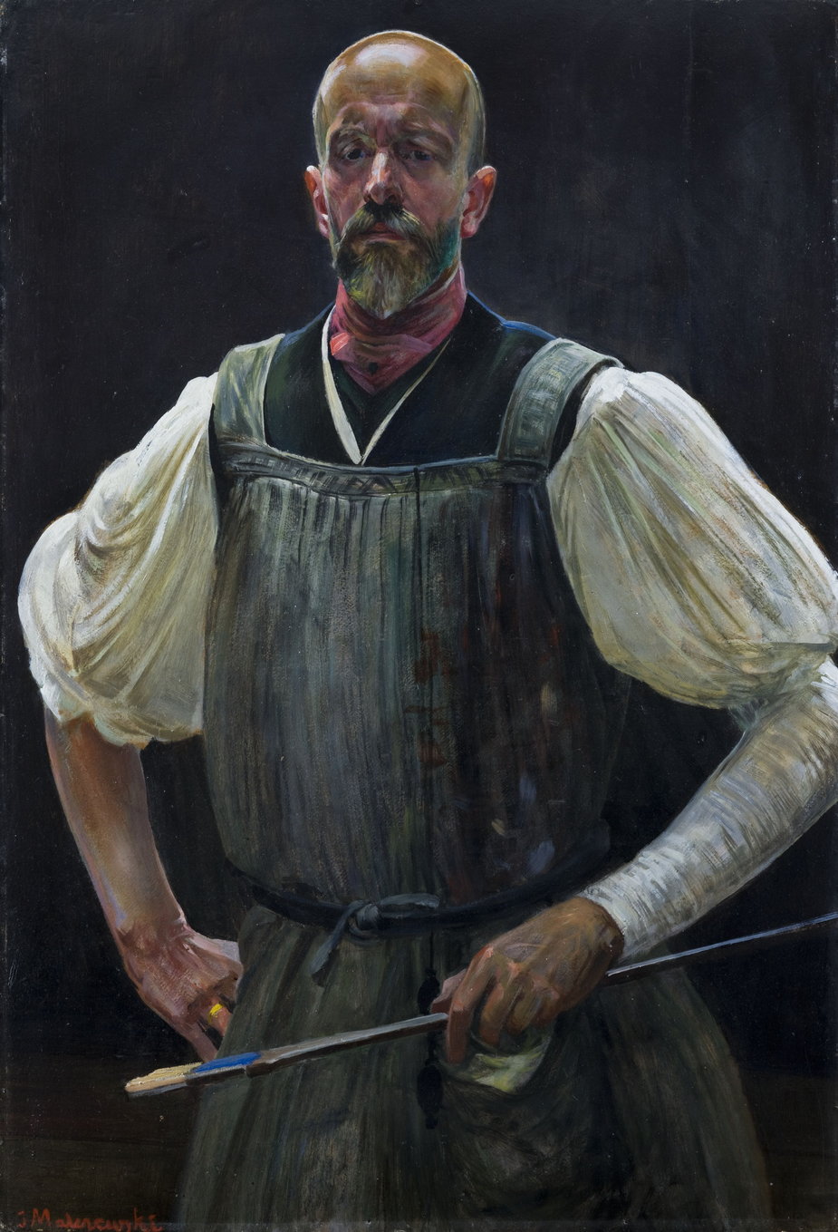 Jacek Malczewski - "Autoportret"