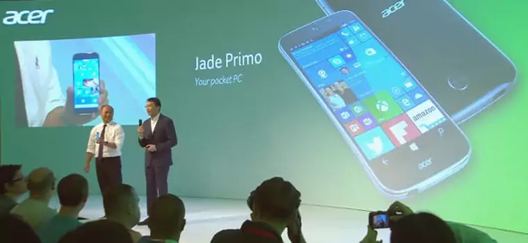 Acer Liquid Jade Primo z Windows 10 Mobile w Polsce od marca (CES 2016)