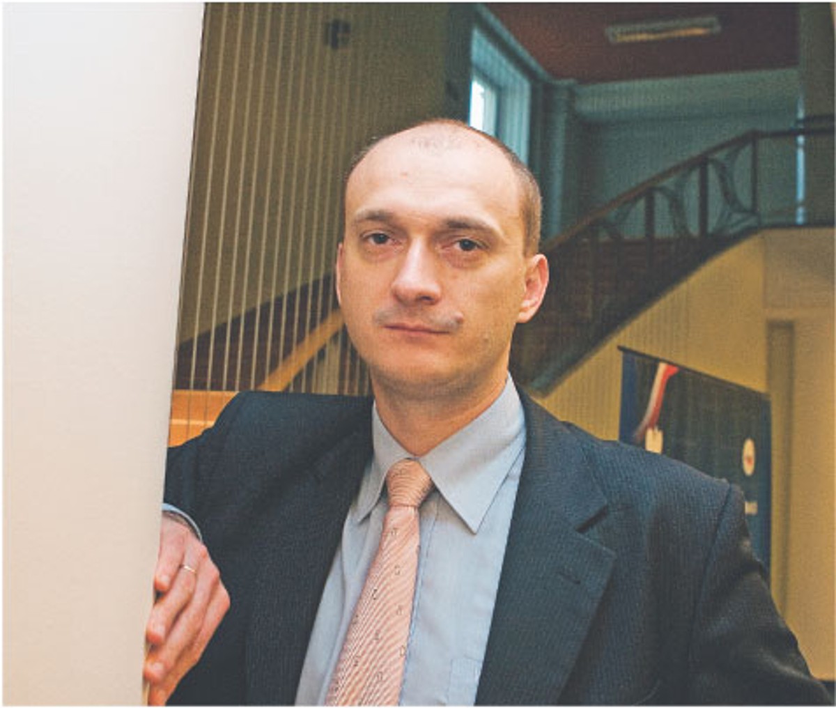 Mariusz Madejczyk z Ministerstwa Spraw Wewnętrznych i Administracji Fot. Wojciech Górski