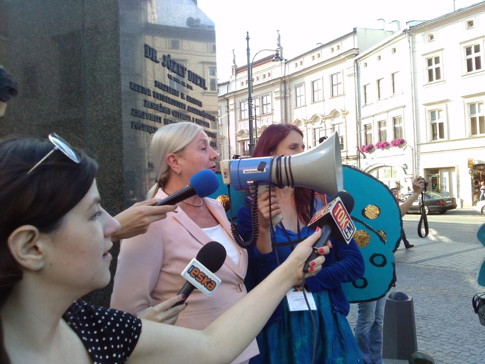 Protest ws. krakowskiego Zakrzówka