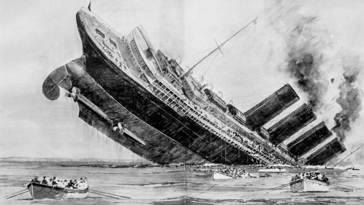 105. rocznica zatopienia okrętu "Lusitania"