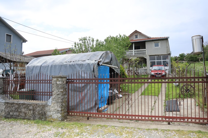 Kuća u kojoj se dogodio napad
