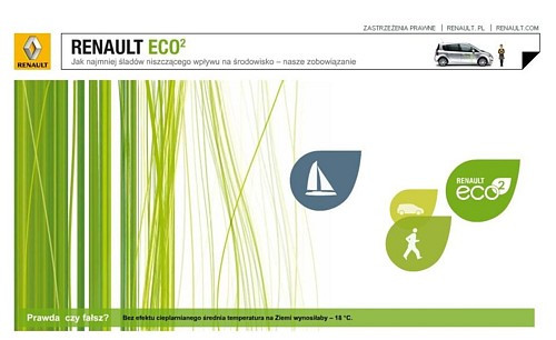 eco2 - ekologia według Renault